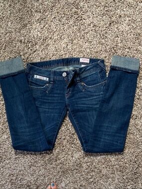 Dark Indigo Skinny Jeans - Unknown Brand